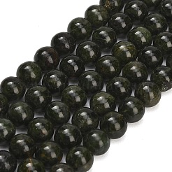 Natural Green Diopside Beads Strands&nbsp;GG-CBA993B-A01-10mm