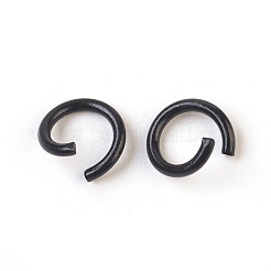 Spray Painted Iron Open Jump Rings&nbsp;IFIN-F149-F12