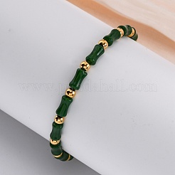 304 Stainless Steel Beaded Bracelets for Women&nbsp;BJEW-M056-06G