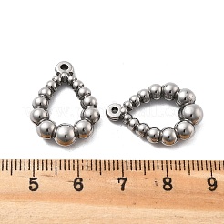 304 Stainless Steel Pendants&nbsp;STAS-V002-09P