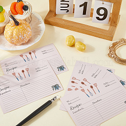 50Pcs Double-faced Writable Recipe Card&nbsp;DIY-WH20007-54