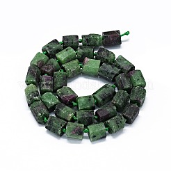 Natural Ruby in Zoisite Beads Strands&nbsp;G-O170-108