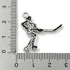 Tibetan Style Alloy Pendants&nbsp;TIBE-Q098-12C