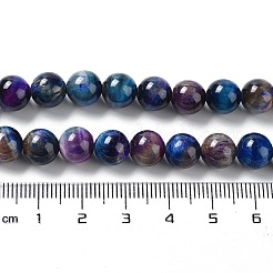 Natural Rainbow Tiger Eye Beads Strands&nbsp;G-NH0002-A01-B01
