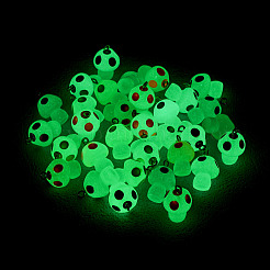 32Pcs 8 Colors Luminous Transparent Resin Pendants&nbsp;FIND-TA0002-48