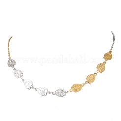 304 Stainless Steel Strawberry Link Chain Necklaces for Women&nbsp;NJEW-JN05804-03