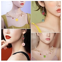 30Pcs 30 Styles Zinc Alloy Pendants&nbsp;ENAM-YW0005-01