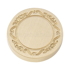 Flower Frame Brass Stamp Heads&nbsp;AJEW-M037-09G-08