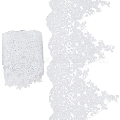 3.3Yards Polyester Lace Triming Ribbons&nbsp;SRIB-GF0001-57A