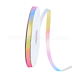 Polyester Grosgrain Ribbon&nbsp;OCOR-WH0105-090B