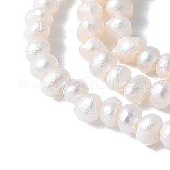 Natural Cultured Freshwater Pearl Beads Strands&nbsp;PEAR-I007-07T-01A