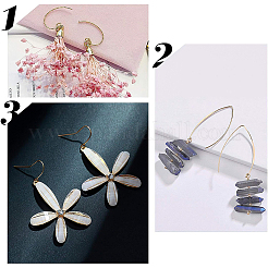 Brass Earring Hooks&nbsp;KK-BC0005-26