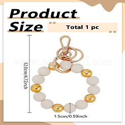 1Pc Zinc Alloy & Silicone Mobile Phone Straps&nbsp;HJEW-LP0002-47C