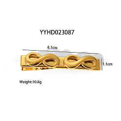 304 Stainless Steel Alligator Hair Clip&nbsp;IR0692-2