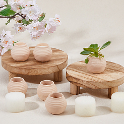6Pcs Porcelain Vase Display Decorations&nbsp;DJEW-FH0011-55