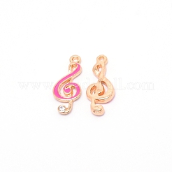 Alloy Enamel Pendants&nbsp;ENAM-WH0049-25G-05