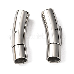 Tarnish Resistant 304 Stainless Steel Bayonet Clasps&nbsp;STAS-I013-6mm