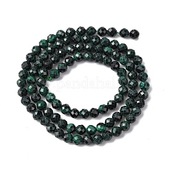 Natural Malachite Beads Strands&nbsp;G-D306-A02-4MM-A01