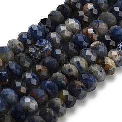 Natural Sodalite Beads Strands&nbsp;G-Z111-A20