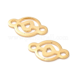 Brass Connector Charms&nbsp;KK-F907-10G