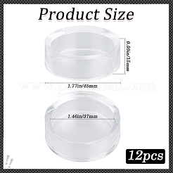 Acrylic Column Necklaces Display Stands&nbsp;ODIS-WH20003-03