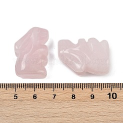 Natural Rose Quartz Rabbit Display Decorations&nbsp;G-R007-02J