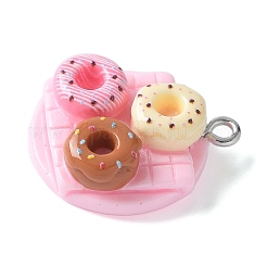 Opaque Resin Pendants&nbsp;RESI-S019-02E