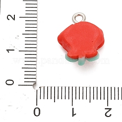 Opaque Resin Pendants&nbsp;RESI-A047-04B