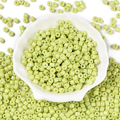 Opaque Baking Paint Glass Seed Beads&nbsp;SEED-T008-02L