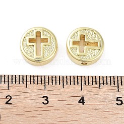 Rack Plating Brass Beads&nbsp;KK-H474-17G