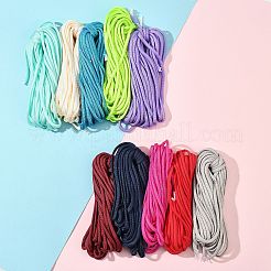 100M 10 Colors 7 Inner Cores Polyester & Spandex Cord Ropes&nbsp;RCP-LS0001-01D