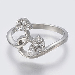 304 Stainless Steel Finger Rings&nbsp;RJEW-F080-01P-17mm