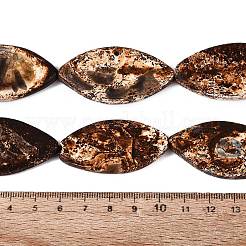 Natural Tree Bark Agate Beads Strands&nbsp;G-Q606-23C