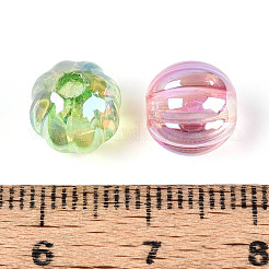 UV Plating Transparent Acrylic Beads&nbsp;OACR-N153-03
