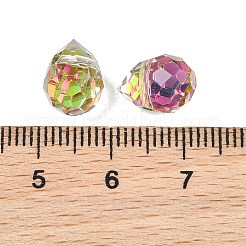 Electroplated Glass Beads&nbsp;GLAA-K062-01A-FR11