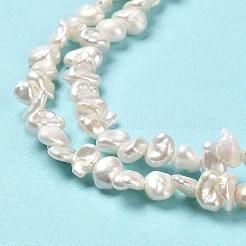 Natural Keshi Pearl Beads Strands&nbsp;PEAR-J007-12