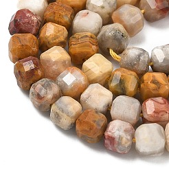Natural Crazy Agate Beads Strands&nbsp;G-F797-A22-01