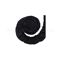 Cotton Pleated Lace Trim Ribbon&nbsp;OCOR-WH0097-25C