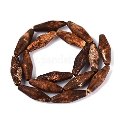Natural Tree Bark Agate Beads Strands&nbsp;G-Q606-85
