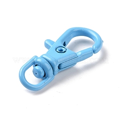 Spray Painted Alloy Swivel Clasps&nbsp;PALLOY-K257-16