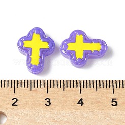 Baking Paint Glass Enamel Beads&nbsp;BLOW-D300-06P