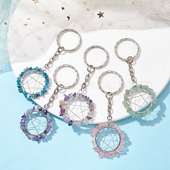 Gemstone Pendants Keychain&nbsp;KEYC-JKC00732