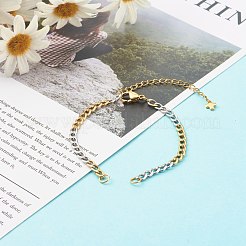 304 Stainless Steel Chain Bracelet Makings&nbsp;AJEW-JB00996-01