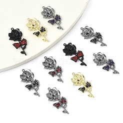 10Pcs 5 Colors Alloy Enamel Gothic Style Pendants&nbsp;FIND-FS0004-30