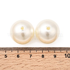ABS Plastic Imitation Pearl Round Beads&nbsp;X-SACR-S074-20mm-A41