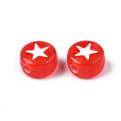 Transparent Acrylic Beads&nbsp;TACR-S135-029