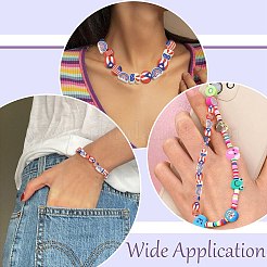 200Pcs Handmade Polymer Clay Beads&nbsp;CLAY-CJ0002-06