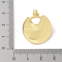 Cat Eye Pendants&nbsp;KK-P294-42G-01