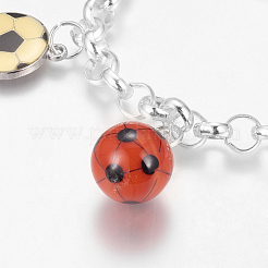 Handmade Lampwork Charm Bracelets&nbsp;J-JB00116