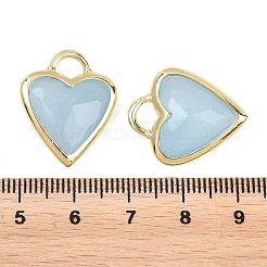 Natural White Jade Faceted Pendants&nbsp;G-Z154-01G-08